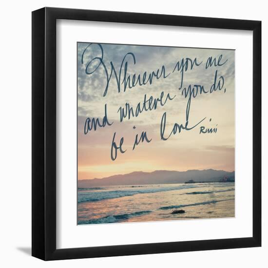 Be in Love-Susan Bryant-Framed Art Print