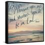 Be in Love-Susan Bryant-Framed Stretched Canvas