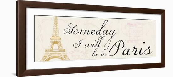 Be in Paris-Lauren Gibbons-Framed Art Print