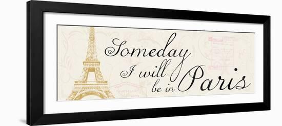 Be in Paris-Lauren Gibbons-Framed Art Print