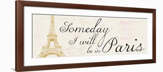 Be in Paris-Lauren Gibbons-Framed Art Print