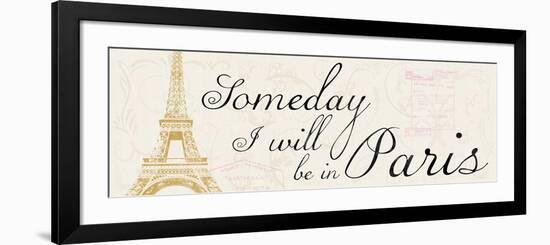 Be in Paris-Lauren Gibbons-Framed Art Print