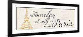 Be in Paris-Lauren Gibbons-Framed Art Print