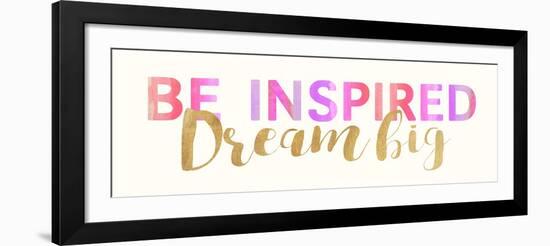 Be Inspired-Bella Dos Santos-Framed Art Print