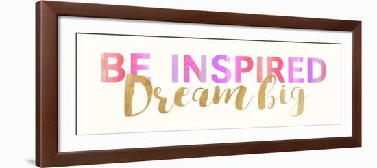 Be Inspired-Bella Dos Santos-Framed Art Print