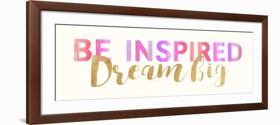 Be Inspired-Bella Dos Santos-Framed Premium Giclee Print