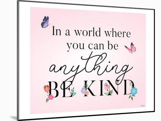 Be Kind Butterflies-Gigi Louise-Mounted Art Print