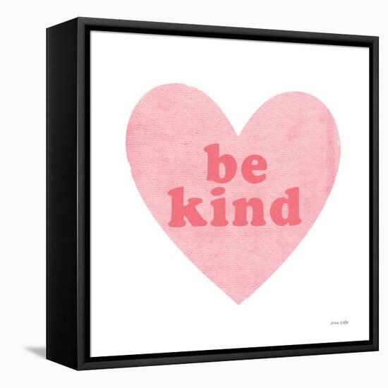 Be Kind Heart-Ann Kelle-Framed Stretched Canvas