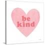 Be Kind Heart-Ann Kelle-Stretched Canvas