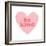 Be Kind Heart-Ann Kelle-Framed Art Print