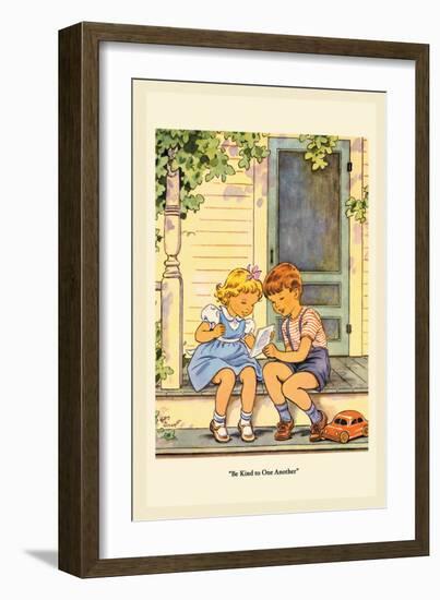 Be Kind to One Another-Kay Draper-Framed Art Print