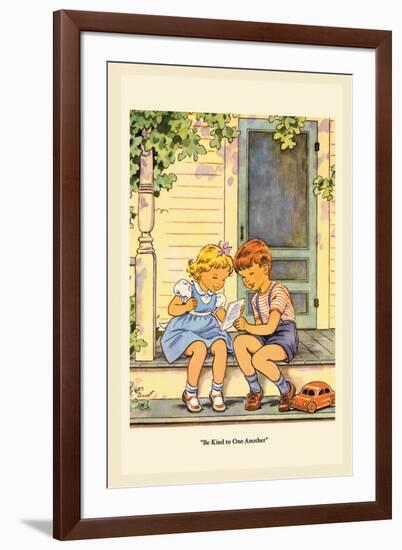 Be Kind to One Another-Kay Draper-Framed Art Print