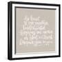 Be Kind to One Another-Imperfect Dust-Framed Art Print