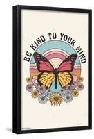 Be Kind to Your Mind-Trends International-Framed Poster