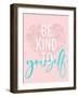 Be Kind To Yourself-Anna Quach-Framed Art Print