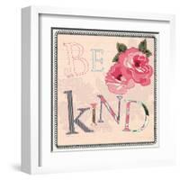 Be Kind-Violet Leclaire-Framed Art Print