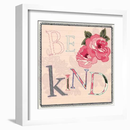 Be Kind-Violet Leclaire-Framed Art Print