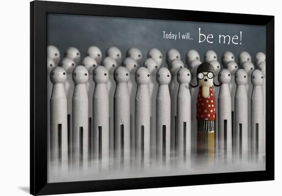 Be Me-Carrie Webster-Framed Premium Giclee Print