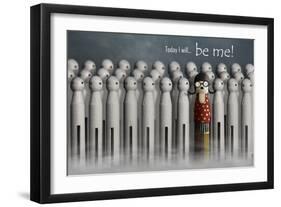 Be Me-Carrie Webster-Framed Premium Giclee Print