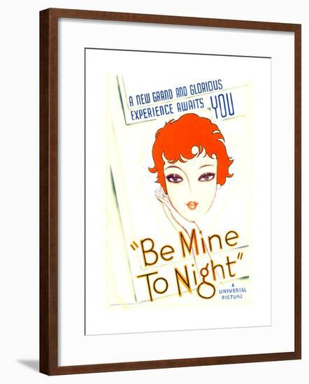 Be Mine Tonight (aka Tell Me Tonight), 1932-null-Framed Art Print