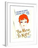 Be Mine Tonight (aka Tell Me Tonight), 1932-null-Framed Art Print