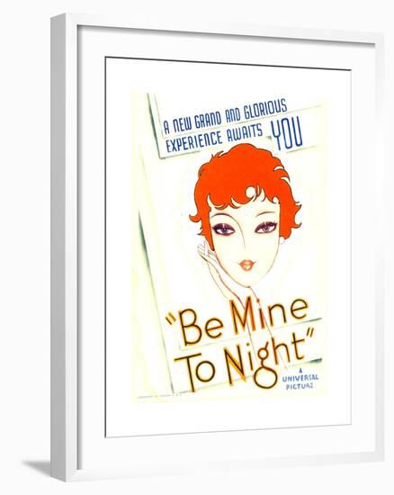 Be Mine Tonight (aka Tell Me Tonight), 1932-null-Framed Art Print