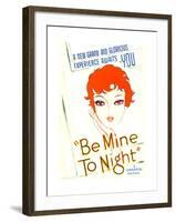 Be Mine Tonight (aka Tell Me Tonight), 1932-null-Framed Art Print