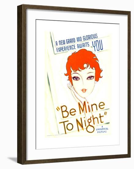 Be Mine Tonight (aka Tell Me Tonight), 1932-null-Framed Art Print