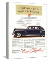 Be Modern - Buy Chrysler-null-Stretched Canvas