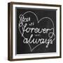 Be My Always-Lauren Gibbons-Framed Art Print