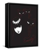 Be My Cat-Emily the Strange-Framed Stretched Canvas