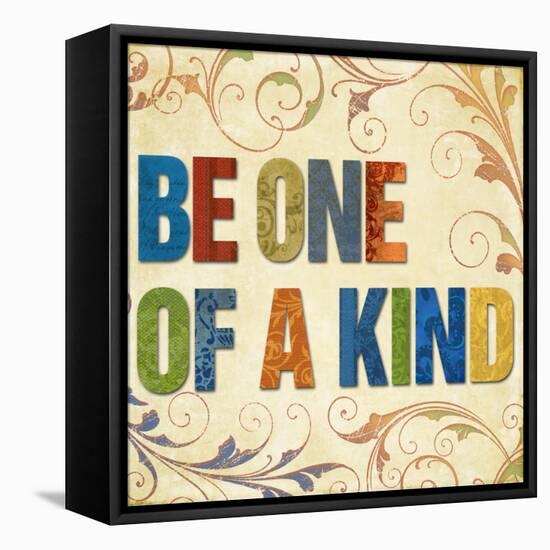 Be One of a Kind-Elizabeth Medley-Framed Stretched Canvas