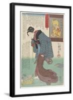 Be Patient, 1843-1847-Utagawa Kuniyoshi-Framed Giclee Print