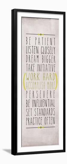 Be Patient-null-Framed Premium Giclee Print