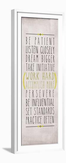 Be Patient-null-Framed Premium Giclee Print