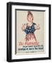 "Be Patriotic: Sign Your Country's Pledge to Save the Food", 1918-Paul Stahr-Framed Giclee Print