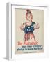 "Be Patriotic: Sign Your Country's Pledge to Save the Food", 1918-Paul Stahr-Framed Giclee Print