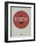 Be Positive Today 1-NaxArt-Framed Art Print