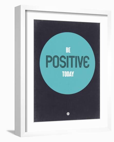 Be Positive Today 2-NaxArt-Framed Art Print