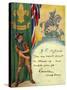 'Be Prepared', Boy Scout Enrolment Card. 1947-English School-Stretched Canvas