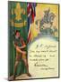 'Be Prepared', Boy Scout Enrolment Card. 1947-English School-Mounted Giclee Print