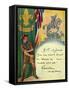 'Be Prepared', Boy Scout Enrolment Card. 1947-English School-Framed Stretched Canvas