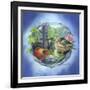 Be Present-Art and a Little Magic-Framed Giclee Print
