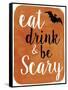 Be Scary-Erin Clark-Framed Stretched Canvas
