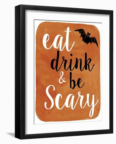 Be Scary-Erin Clark-Framed Giclee Print