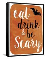 Be Scary-Erin Clark-Framed Stretched Canvas