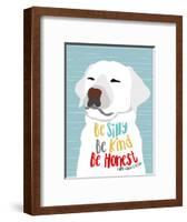 Be Silly, Kind and Honest-Ginger Oliphant-Framed Art Print