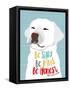 Be Silly, Kind and Honest-Ginger Oliphant-Framed Stretched Canvas