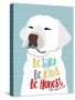 Be Silly, Kind and Honest-Ginger Oliphant-Stretched Canvas