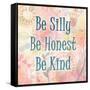 Be Silly-Kimberly Allen-Framed Stretched Canvas